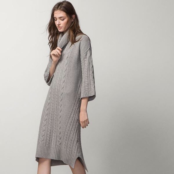 Nwt Massimo Dutti Italian Yarn Sweater 